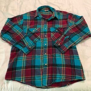 Five Brother Vintage Flannel 1980s
